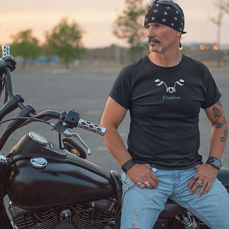 T-shirt för motorcykel med frihet