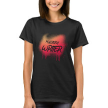 T-shirt för mysterium Writer
