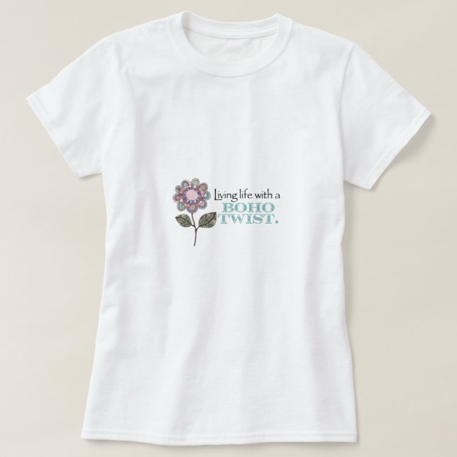 T-Shirt för när du är nog (Design framsida)