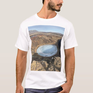 T-shirt för naturfotografering av vild isländsk va