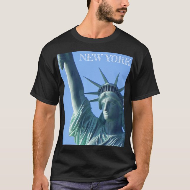 T-shirt för New York-Frihetsgudinnan (Framsida)