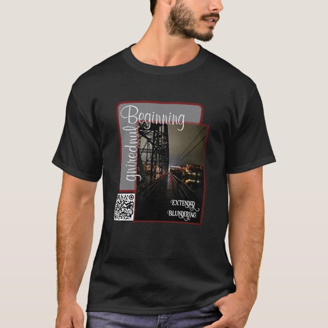 T-shirt för nybörjare som snusar  (Framsida)