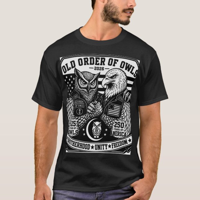 T-shirt för Owl Legacy Foundation (Framsida)