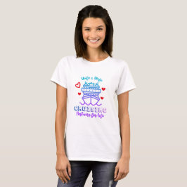 T-shirt för par - Fru & Fru kryssningspartners