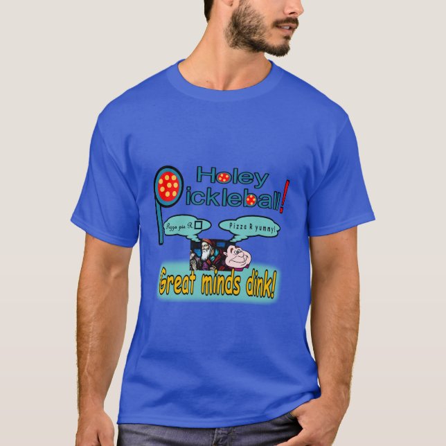 T-shirt för pickleball-spelare. (Framsida)