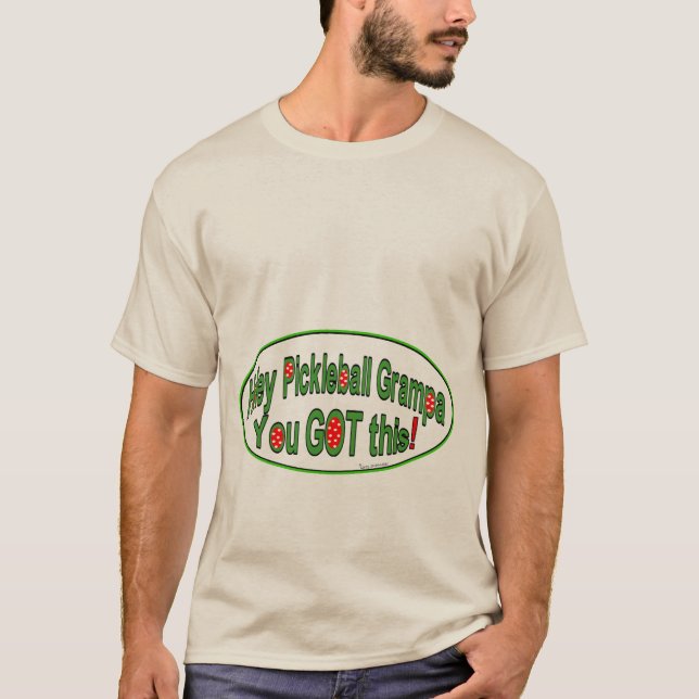 T-shirt för pickleball-spelare (Framsida)