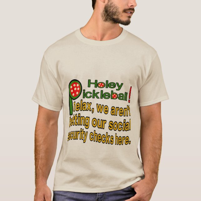 T-shirt för pickleball-spelare (Framsida)