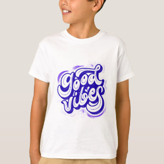 T-shirt för pojkar med bra vibbar
