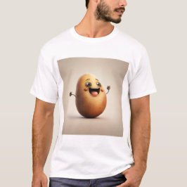 T-shirt för potatis av Cute lycklig