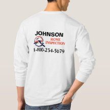 T-shirt för professionell hembesiktning