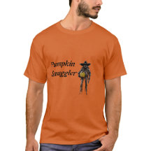 T-Shirt För Pumpasmygare. Halloween