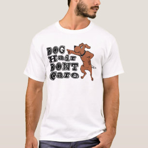 T-Shirt för roliga hundälskare - Hundhår spelar in