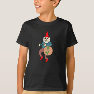 T-shirt för rövar-gnom-ungdom