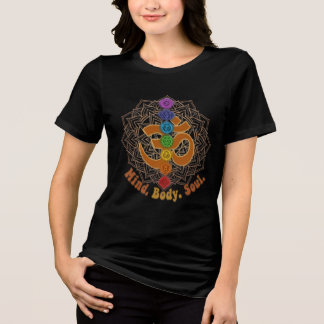 T-Shirt för Sacred Geometry & Chakras yoga