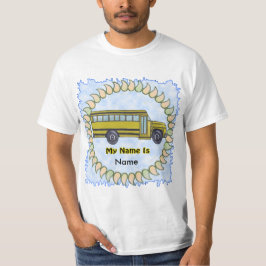 T-shirt för skolbussbarn