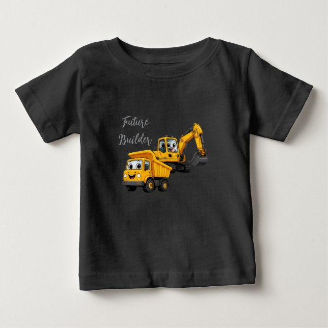 T-Shirt för små byggare (Framsida)