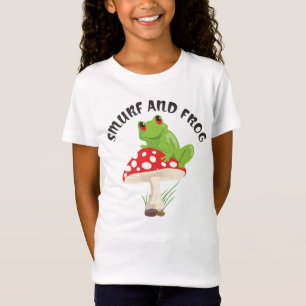 t-shirt för smurf- och groddbarn