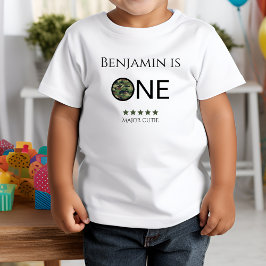 T-shirt för söta barn på första födelsedagen