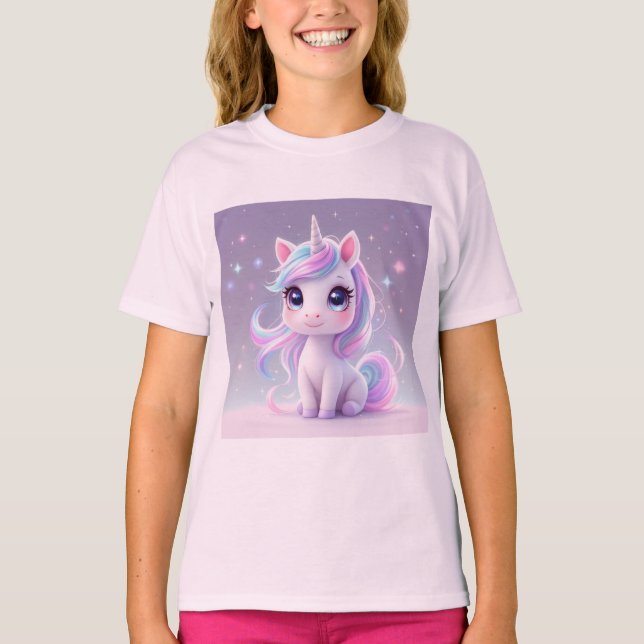 T-shirt för söta flickor (Framsida)