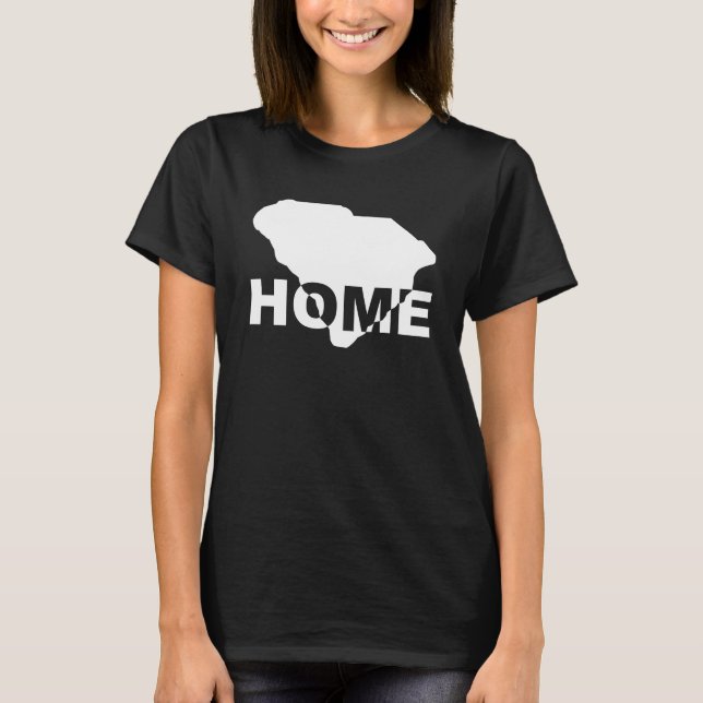 T-shirt för South Carolina hemma borta från staten (Framsida)