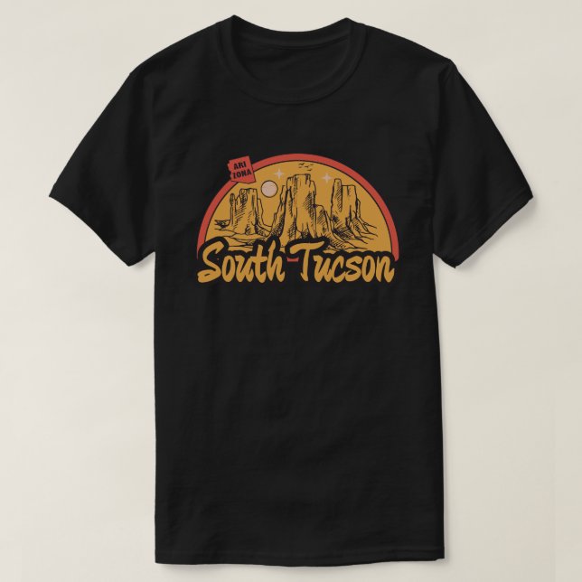 T-shirt för South Tucson, Arizona (Design framsida)