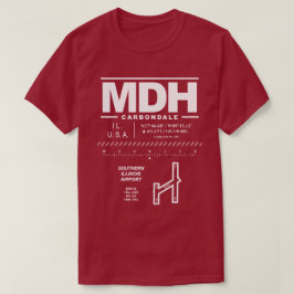 T-shirt för Southern Illinois Airport MDH
