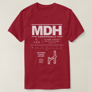 T-shirt för Southern Illinois Airport MDH