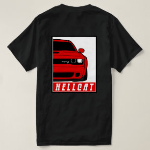 T-shirt för SRT DODGE HELLCAT