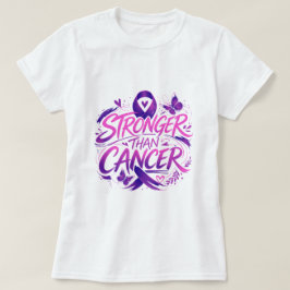 T-shirt för Starkare än cancer