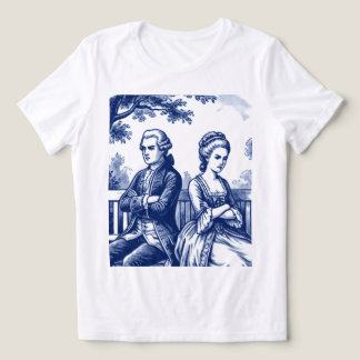 T-shirt för stridande par