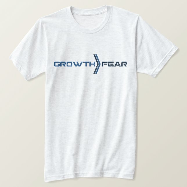 T-shirt för tillväxt och motivation (Design framsida)