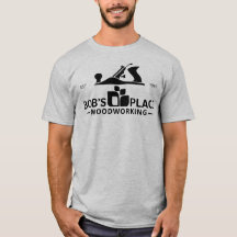 T-shirt för träbearbetning från Bob's Place