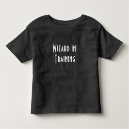 T-shirt för trollkarlslärling svart muggle