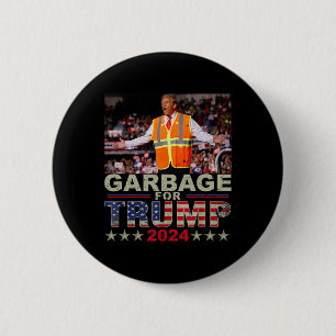 T-shirt för Trump 2024 - Trump-stödjardesign Knapp