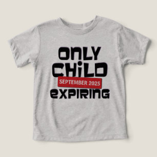 T-shirt för underrättelse om graviditet för enda b