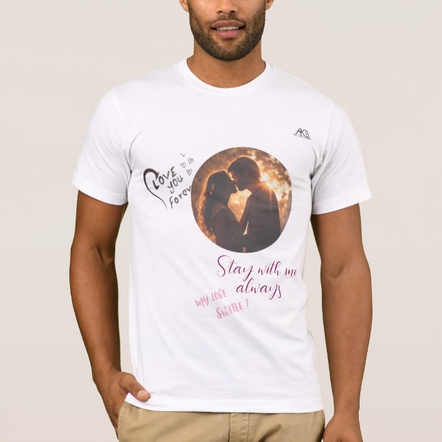T-shirt for valantine (Framsida)