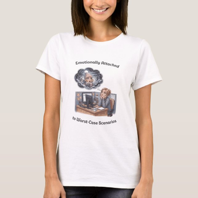 T-shirt för värsta tänkbara scenarier (Framsida)