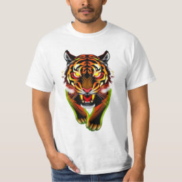 T-shirt för växling av tiger
