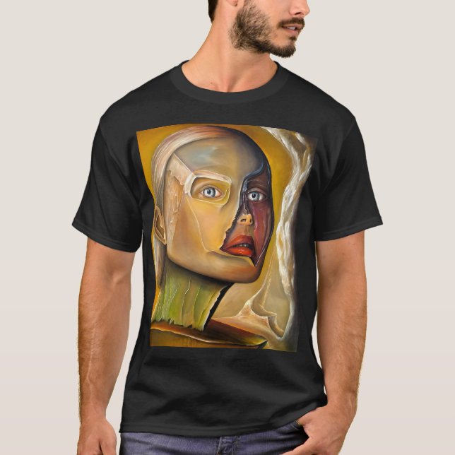 T-shirt för vem som helst tryckt (Framsida)