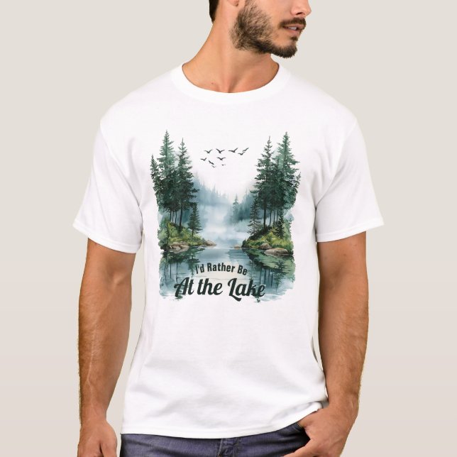 T-Shirt för 'Vid sjön' (Framsida)