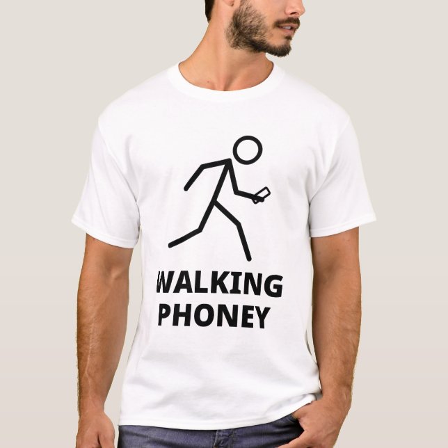 T-shirt för Walking Phoney (Framsida)