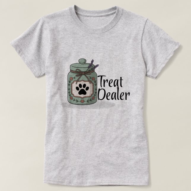 T-Shirt for When You’re the Treat Dealer Again (Design framsida)