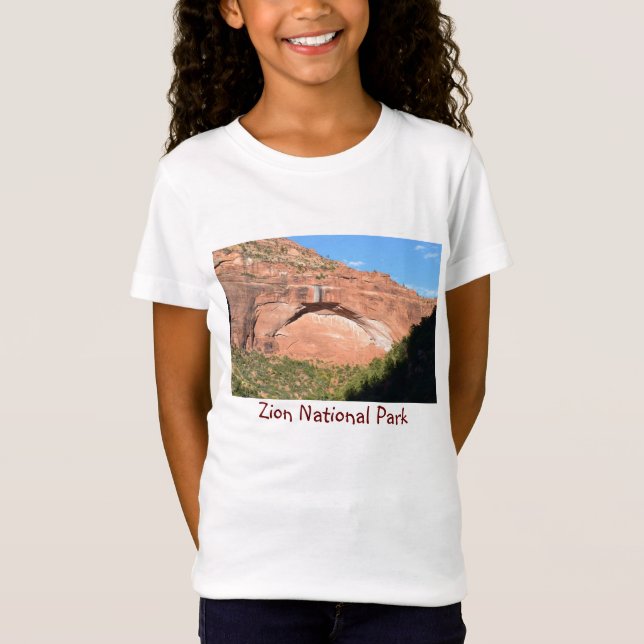 t-shirt för Zion National Park (Framsida)