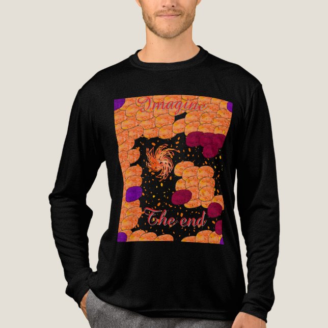 T-Shirt föreställ dig slutet (Framsida)