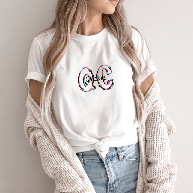 T-shirt-förkortning QC - Québec T Shirt (Skapare uppladdad)