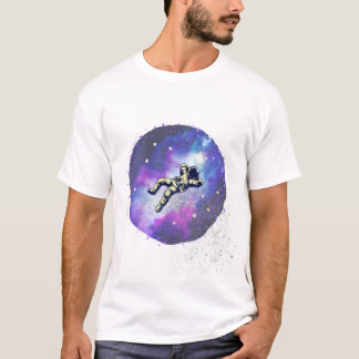 t-shirt förlorad i galaxen -astronaut rymd tee