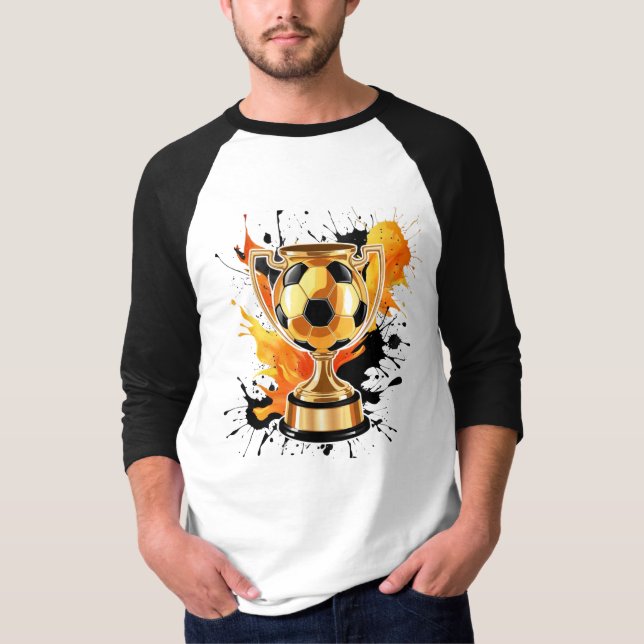 T-Shirt-Fotbollsfans T-Shirt (Framsida)