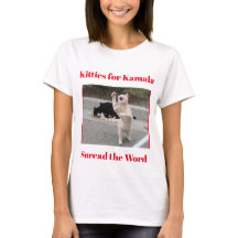 T-shirt: foto: Kattunge för Kamala