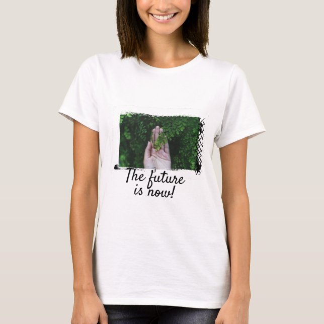 T-shirt Framtiden är nu! (Framsida)