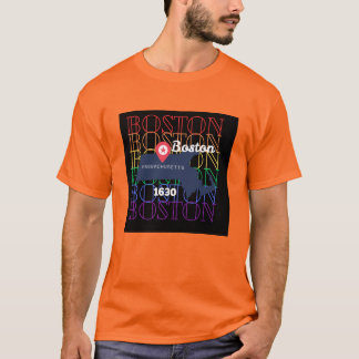 T-shirt från Boston, Massachusetts